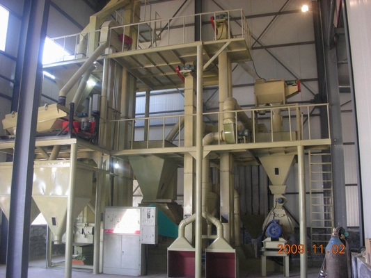 HKJ35 Poultry Feed Production Line Chicken Feed Line Cow Feed Line 3ton - 7ton