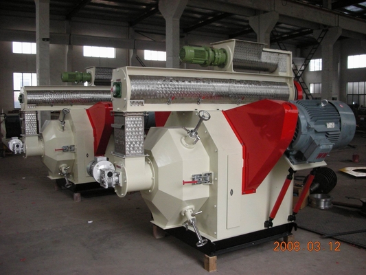 Environment 500 - 800 Kg/h Powder Straw Sawdust Wood Biomass Pellets Machine HKJ35J
